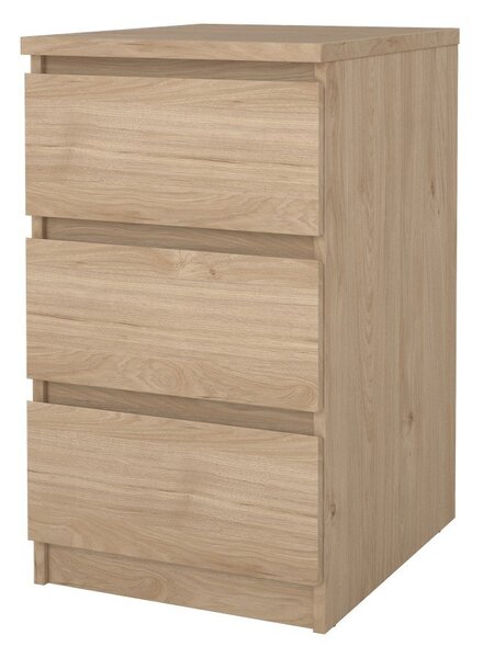 Komoda w dekorze dębu w naturalnym kolorze 40x70x50 cm Naia – Tvilum