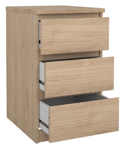 Komoda w dekorze dębu w naturalnym kolorze 40x70x50 cm Naia – Tvilum