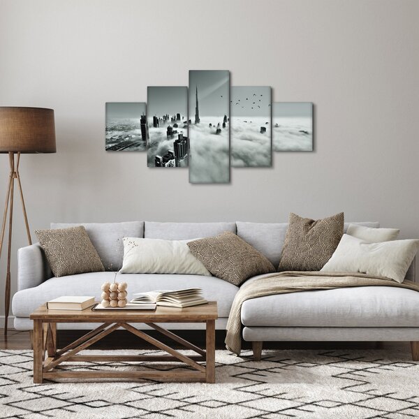 Obraz - Wieżowce w Dubaju (125x70 cm)
