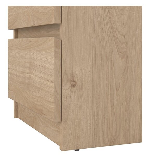 Komoda w dekorze dębu w naturalnym kolorze 40x70x50 cm Naia – Tvilum