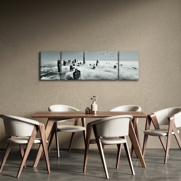 Obraz - Wieżowce w Dubaju (170x50 cm)