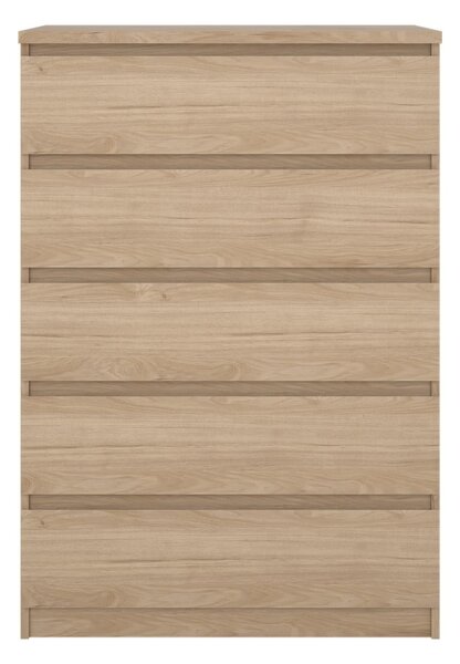 Komoda w dekorze dębu w naturalnym kolorze 77x111x50 cm Naia – Tvilum