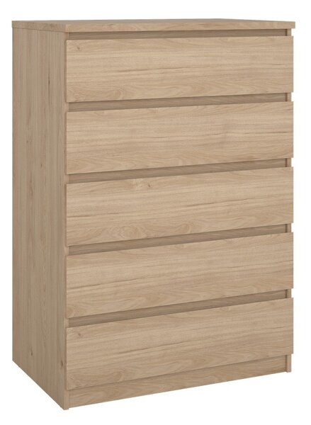 Komoda w dekorze dębu w naturalnym kolorze 77x111x50 cm Naia – Tvilum