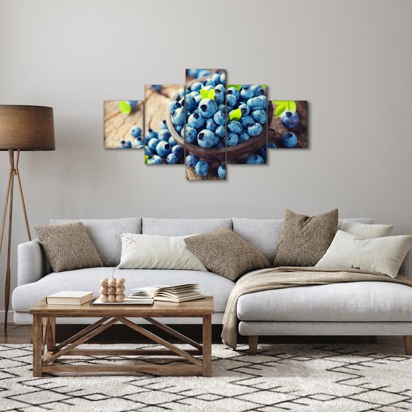 Obraz - Jagody (125x70 cm)