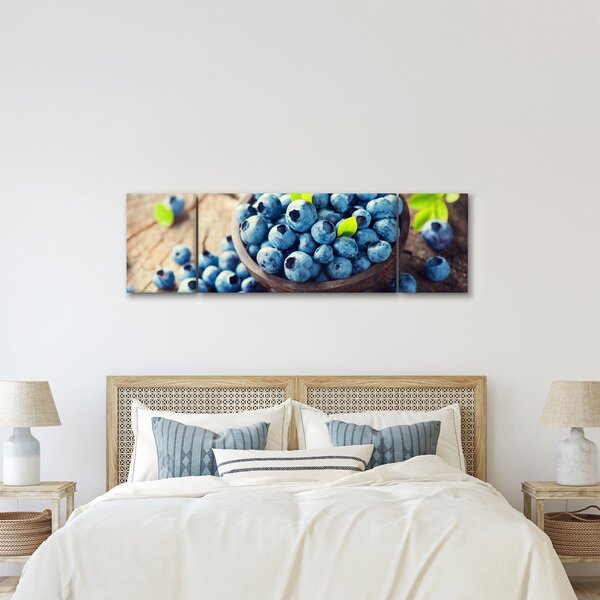Obraz - Jagody (170x50 cm)