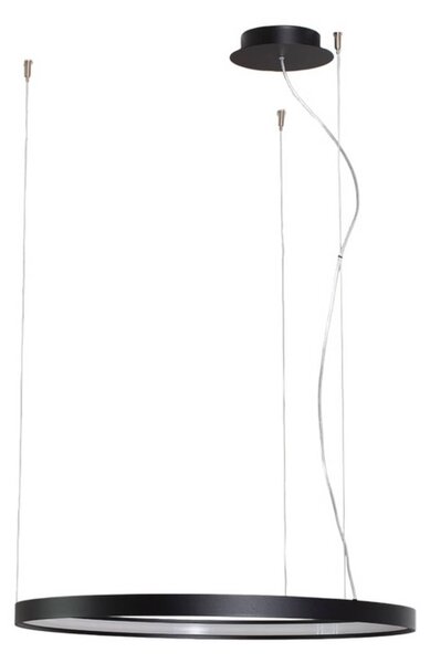 Lampa wisząca Rio 78 SOLLUX LIGHTING, czarny, kuchnia, aluminium, nowoczesny