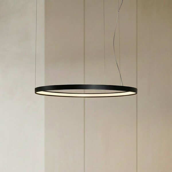 Lampa wisząca Rio 110 SOLLUX LIGHTING, czarny, kuchnia, aluminium, nowoczesny