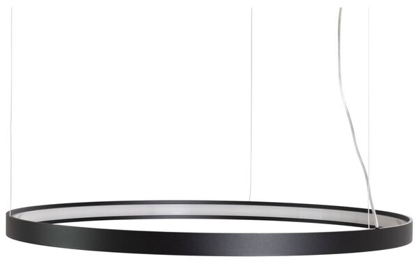 Lampa wisząca Rio 110 SOLLUX LIGHTING, czarny, kuchnia, aluminium, nowoczesny