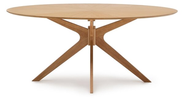 Stół z blatem w dekorze dębu 110x180 cm Naanim – Kave Home