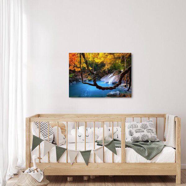 Obraz - Wodospady w Azji (70x50 cm)