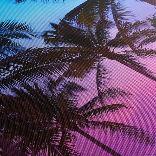Obraz - Palmy w Miami (170x50 cm)