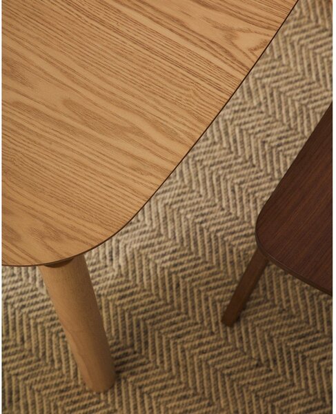 Stół w dekorze jesionu 90x160 cm Indara – Kave Home