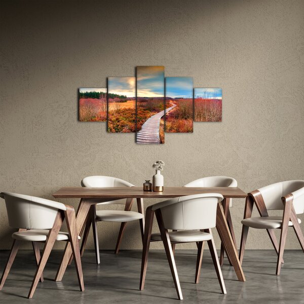 Obraz - Jesienna podróż krainą (125x70 cm)
