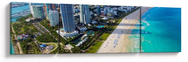 Obraz- Miami, Floryda (170x50 cm)