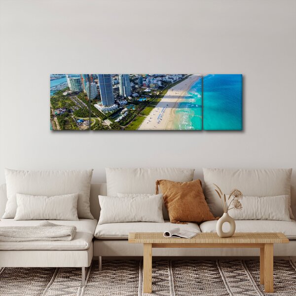 Obraz- Miami, Floryda (170x50 cm)