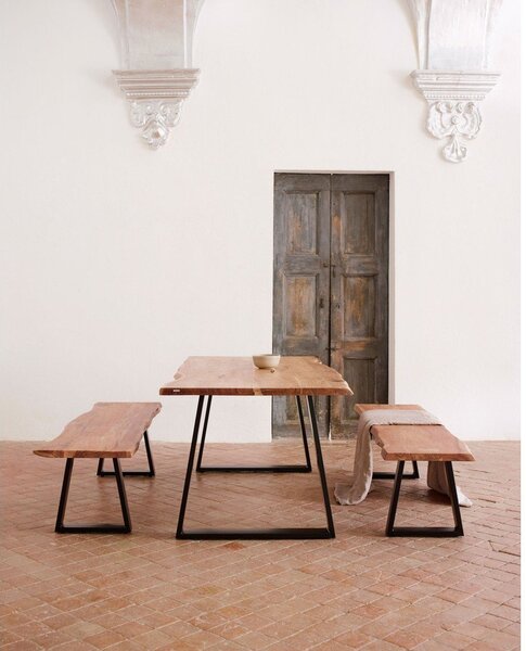 Stół z blatem z drewna akacjowego 90x160 cm Alaia – Kave Home