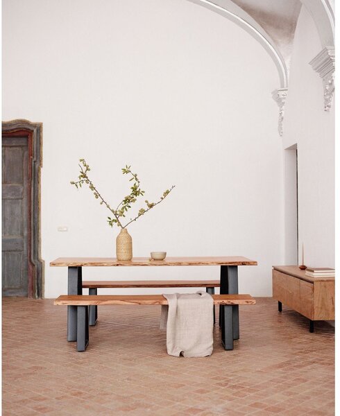 Stół z blatem z drewna akacjowego 90x160 cm Alaia – Kave Home