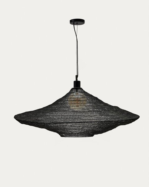 Czarna lampa wisząca ø 87 cm Makai – Kave Home
