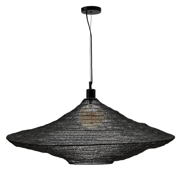 Czarna lampa wisząca ø 87 cm Makai – Kave Home