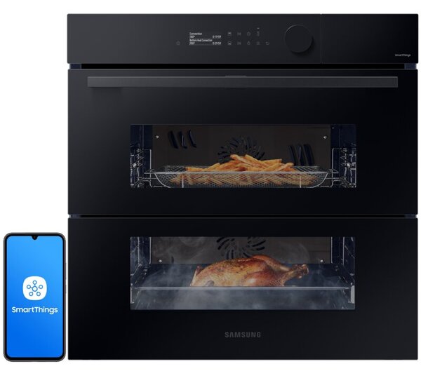 Piekarnik SAMSUNG NV7B5765XAK U2 Dual Cook Elektryczny parowy Czarny A+