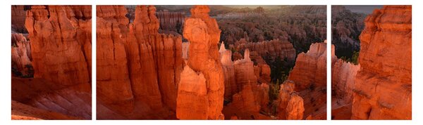 Obraz - Park Narodowy Utah (170x50 cm)