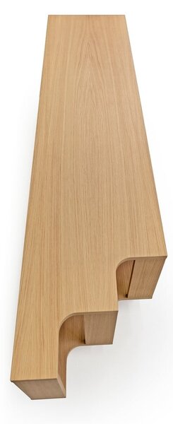 Szafka pod TV w dekorze dębu w naturalnym kolorze 189x50x44 cm Shift – Woodman