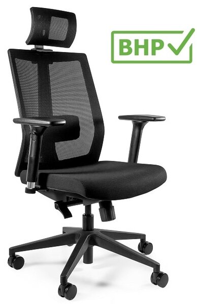 Ergonomiczne krzesło na kółkach Scope, zgodne z normą BHP