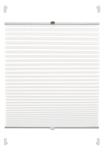 Biała roleta 42,5x150 cm Plisé Verona – Gardinia