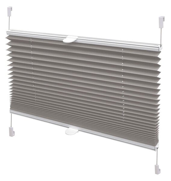 Szara roleta 57x150 cm Plisé Verona – Gardinia