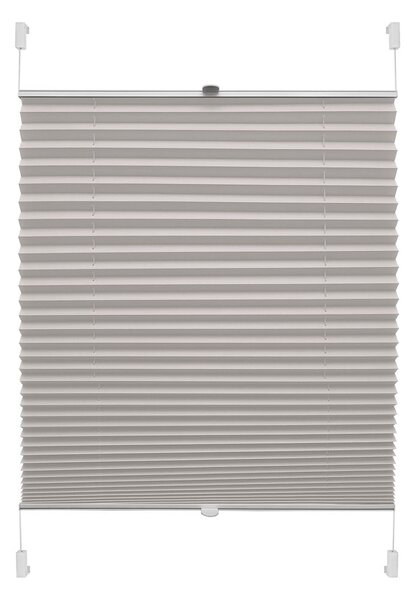 Szara roleta 57x150 cm Plisé Verona – Gardinia