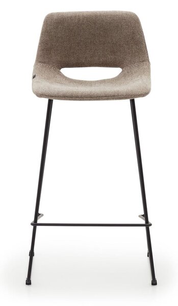 Jasnobrązowy hoker (wysokość siedziska 65 cm) Zahara – Kave Home