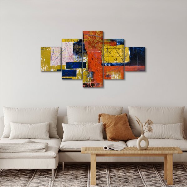 Obraz - Abstrakcja (125x70 cm)