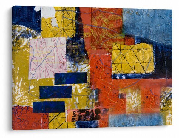 Obraz - Abstrakcja (70x50 cm)