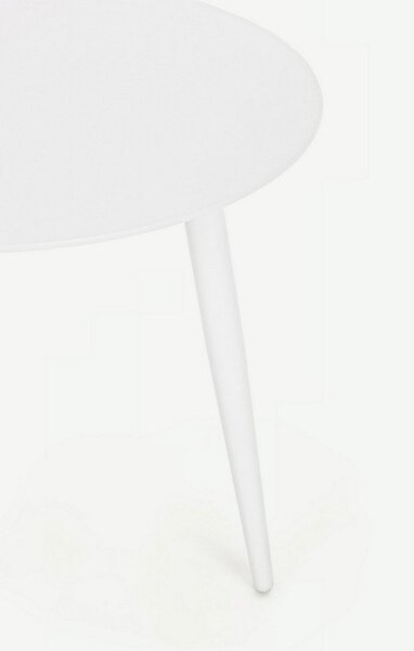 Aluminiowy okrągły stolik ogrodowy ø 50 cm Ridley – Bizzotto