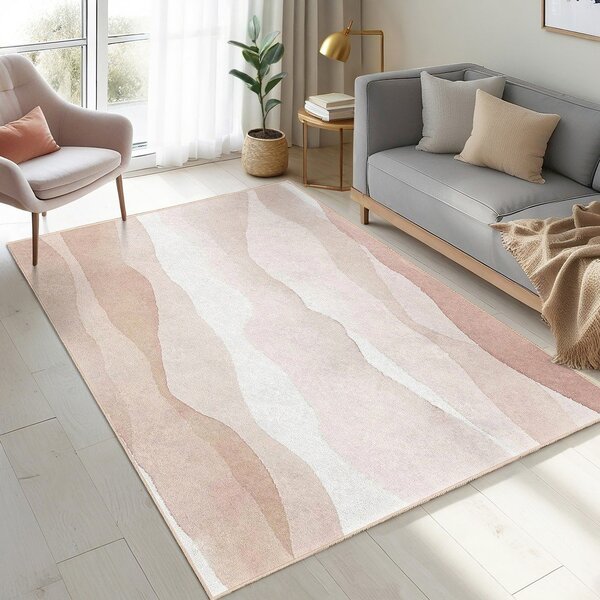 Kremowy dywan odpowiedni do prania 80x150 cm Komodo Beach – Mila Home