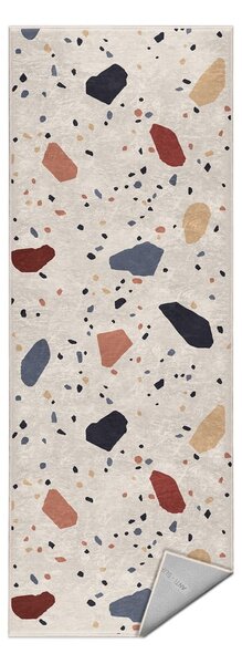 Kremowy chodnik odpowiedni do prania 60x230 cm Cracked Terrazzo – Mila Home
