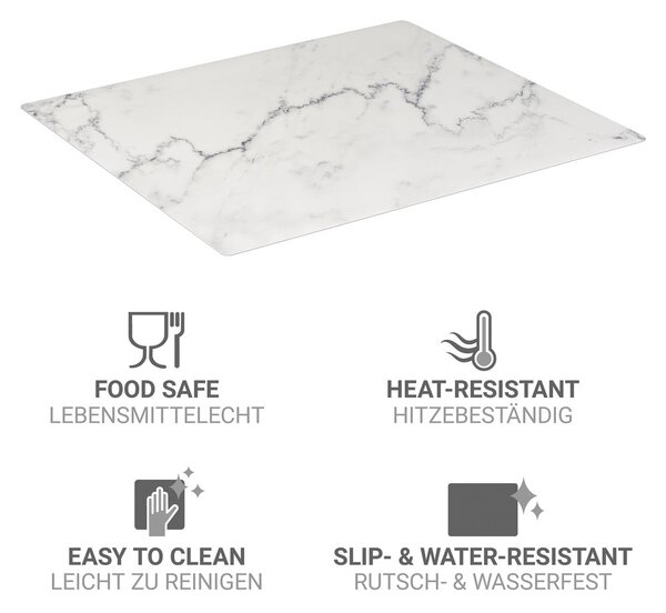 Płyta ochronna na kuchenkę z PVC 60x52 cm Marble – Wenko