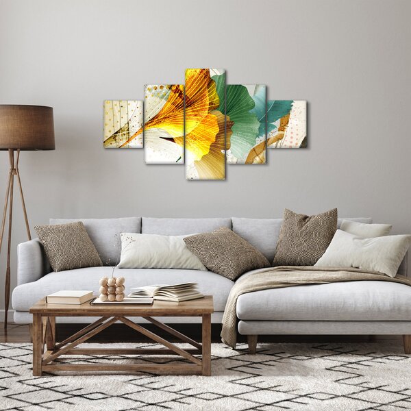 Obraz - Liście (125x70 cm)