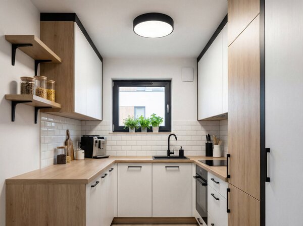 PLAFON LAMPA SUFITOWA CZARNA NOWOCZESNA ORBO D40