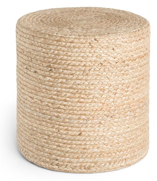 Puf w naturalnym kolorze Jutta Gold – Hanse Home