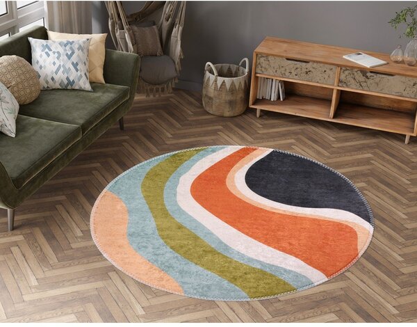 Okrągły dywan odpowiedni do prania ø 120 cm Colors of Joy – Vitaus