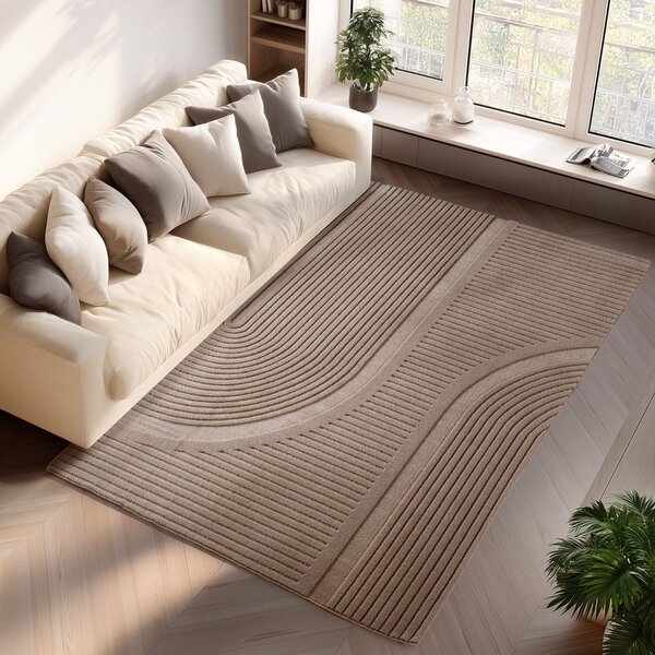 Beżowy dywan odpowiedni do prania 160x230 cm Pompei 1612 – Ayyildiz Carpets