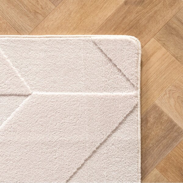 Kremowy dywan odpowiedni do prania 80x150 cm Pompei 1613 – Ayyildiz Carpets