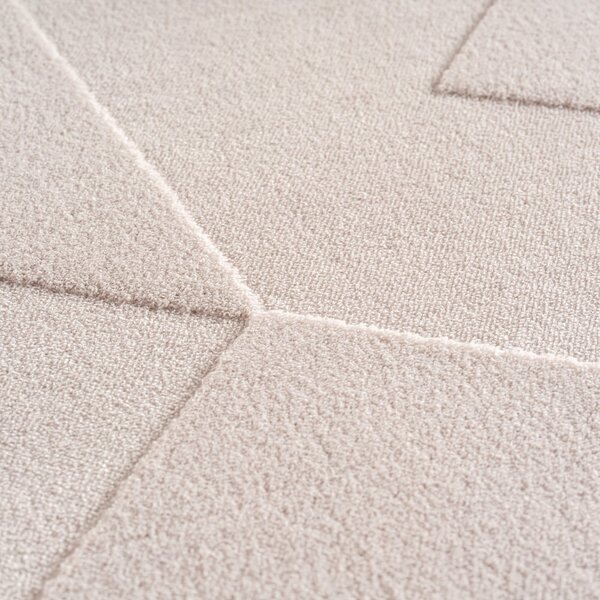 Kremowy dywan odpowiedni do prania 80x150 cm Pompei 1613 – Ayyildiz Carpets