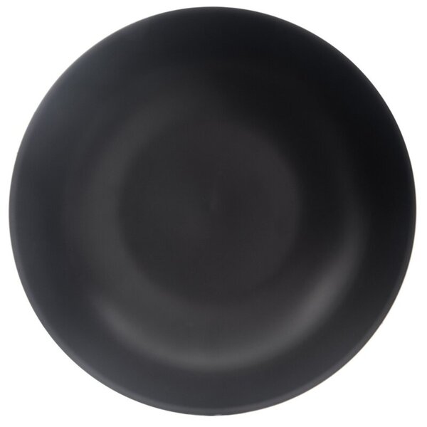 Talerz obiadowy głęboki ceramiczny czarny 20,5 cm, 800 ml