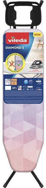 Deska do prasowania 114x34 cm Diamond S – Vileda