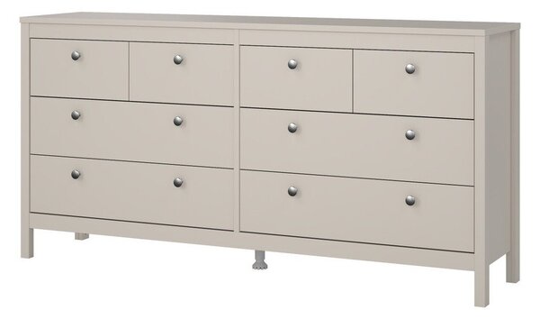 Szarobeżowa komoda 159x80x38 cm Madrid – Tvilum