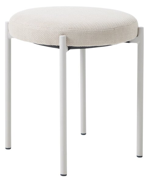 Kremowy metalowy stołek Pelican – Unique Furniture