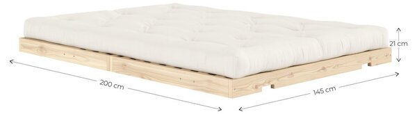 Ciemnoniebieska rozkładana sofa 145 cm Flip – Karup Design