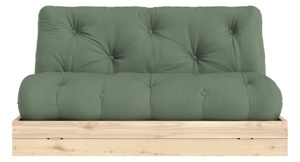 Zielona rozkładana sofa 145 cm Flip – Karup Design